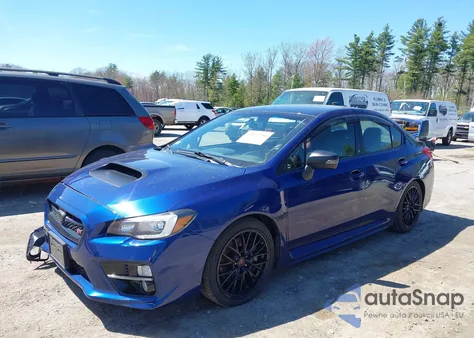 2016 Subaru Wrx Sti из США, поврежденный, VIN JF1VA2M64G9831090